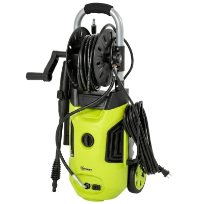 Outsunny Electric Pressure Washer, 2176 PSI High Pressure Washer with 20 ft Outlet Hose, Adjustable Nozzle, 1.9GPM Power Washer