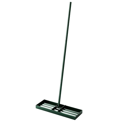 Outsunny 30" Heavy Duty Lawn Leveling Rake with 66.5" Handle
