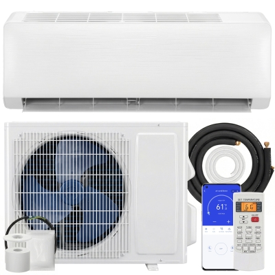 HOMCOM 12000 BTU Mini Split Air Conditioner, WIFI, 750 Sq.Ft