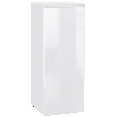 HOMCOM 7.0 Cu.Ft Upright Freezer, Compact Stand Up Freezer with 6 Adjustable Shelves, Reversible Door for Home Office, White