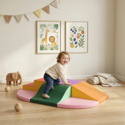 Kids Soft Play Sets 59.1" L x 39.4" W x 9.4" H Assorted