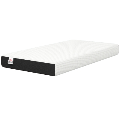 HOMCOM Twin Mattress 8 Inch Memory Foam Mattress in a Box, Pressure Relief & Lumbar Support, CertiPUR-US Certified, Medium Firm