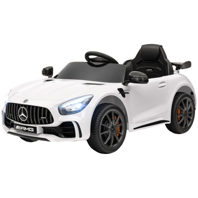 Electric Ride-on Car 42.5" L x 26.4" W x 18.1" H White