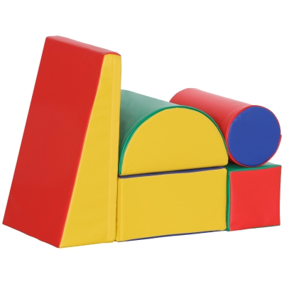 Soozier 5-Piece Climb and Crawl Play Set, Assorted