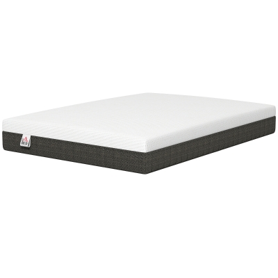 HOMCOM 10 Inch Full Mattress in a Box, Pressure Relief & Lumbar Support, CertiPUR-US Certified, Medium Firm