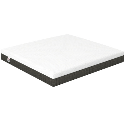 HOMCOM 10 Inch King Mattress in a Box, Pressure Relief & Lumbar Support, CertiPUR-US Certified, Medium Firm