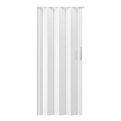 32" W Sleek Foldable Accordion Door with Double-Walled Panels, 32'' L x 1'' W x 80'' H, White Oak