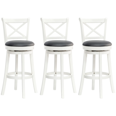 Barstool 18.5"x18.5"x44" White