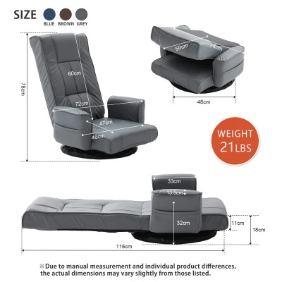 360 Degree Swivel Floor Chairs for Adults