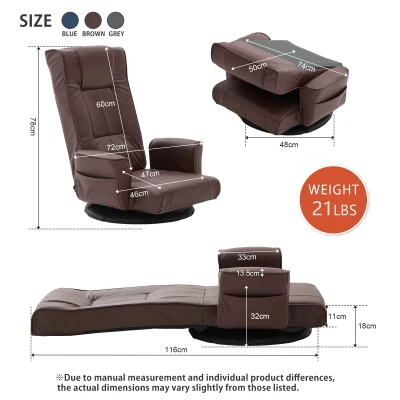360 Degree Swivel Floor Chairs for Adults