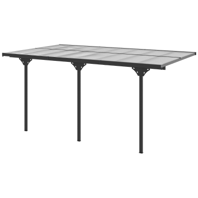 Gazebo 196.75" x 118" x 98.5" Gray