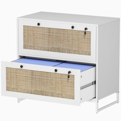 File Cabinet 29.5"W x 15.75"D x 28.25"H White