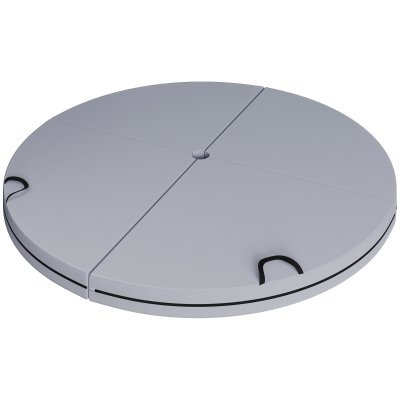 Pole Dance Crash Mat 59.1" x 59.1" x 3.5" Gray