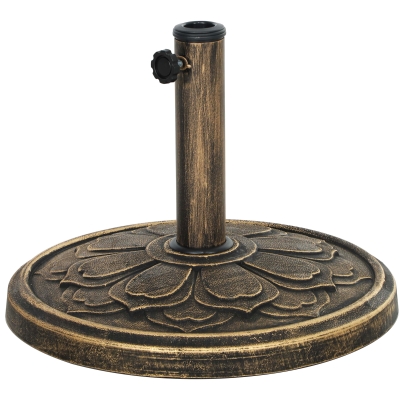 Umbrella Base Φ18.1" x 13" H Bronze