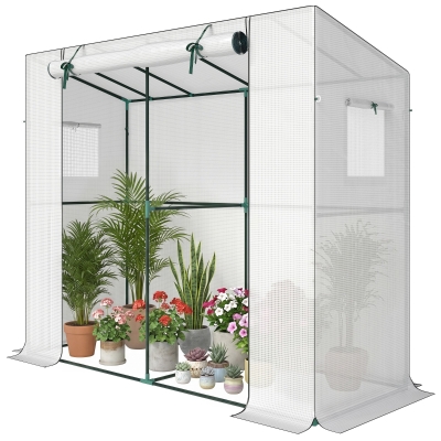 Greenhouse 78.7" x 29.9" x 66.9" White