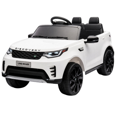 Qaba 12V Land Rover Kids Ride On Car, Remote, 4-Wheel, Black
