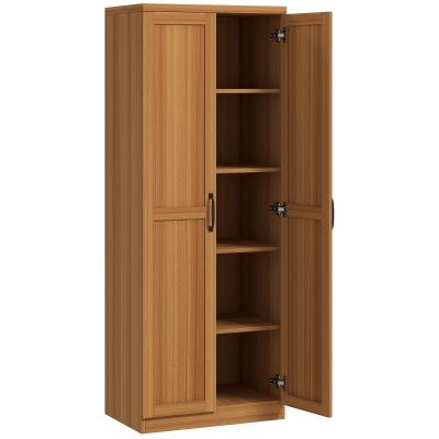 Kitchen Pantry 23.5" x 15.75" x 63" Orange