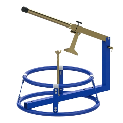 HOMCOM Motorcycle Tire Changer Stand, Adjustable Bead Breaker, 16-22in