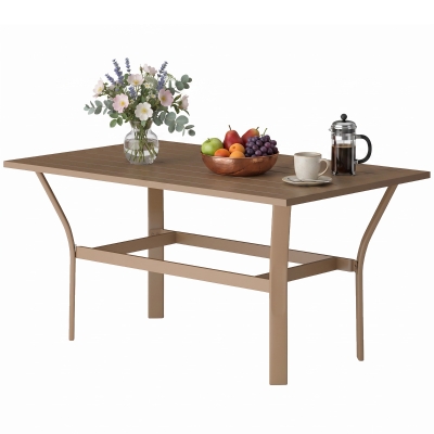 Coffee Table 36" L x 21.7" W x 17.7" H Brown