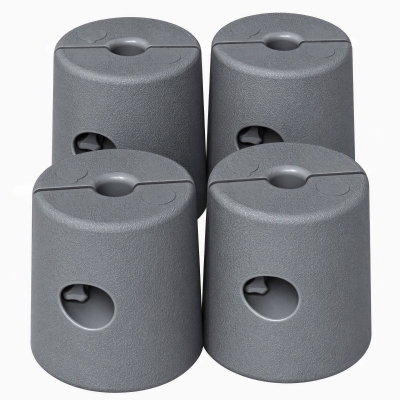 Outsunny HDPE Canopy Weights Set of 4, 104LBS Fillable