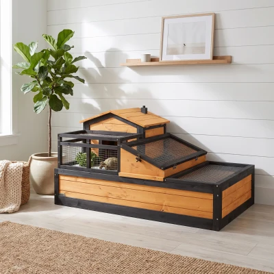 Tortoise House 44" L x 25.5" W x 23.3" H Yellow