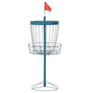 Soozier 24-Chain Lightweight Portable Practice Basket for Disc Golf Target Stand w/ Bag