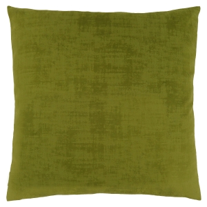 Monarch 18" x 18" Brushed Velvet Decorative Throw Pillow (1 pc) - Lime Green
