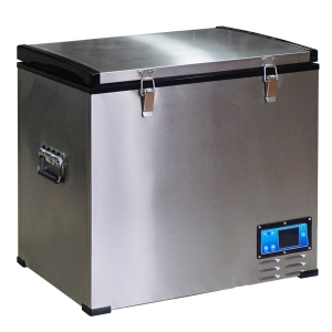 Outsunny 12V Portable Car Freezer Refrigerator Mini Fridge Cooler - 60 Liter