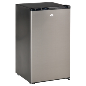 HOMCOM Compact Refrigerator 3.3 Cu Ft Mini Fridge w/ Removable Glass Shelves & Freezer