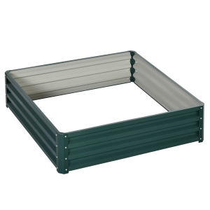 Outsunny Raised Garden Bed Gardner Frame Outdoor Planter Kit Flower Vegetable Gardening