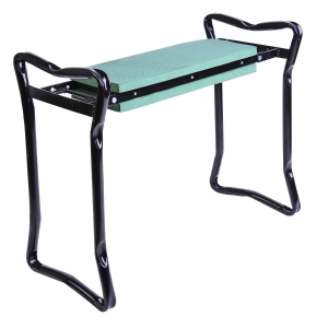 Outsunny Padded Folding Garden Kneeler Bench with Handles