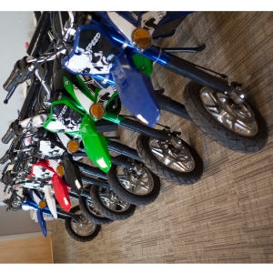 Mini Electric Dirt Bikes Red
