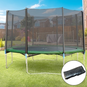HOMCOM 14ft Black Replacement Round Trampoline Net Enclosure (Net ONLY)