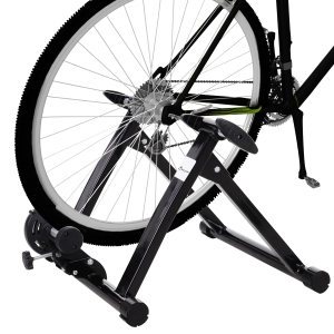Soozier Folding Indoor Magnetic Bike Trainer Exercise Bicycle Cycling Black