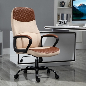 Vinsetto 2-Point Lumbar Massage Office Chair Executive USB Power 360° Swivel