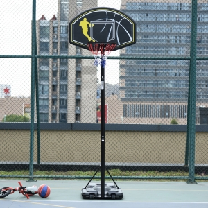 Soozier 120“H Adjustable Portable Youth Kids Basketball Hoop System Stand Outdoor