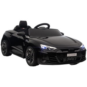 Aosom Kids Ride on Car with Remote Control, 12V 3.1 MPH Electric Car for Kids Ride-on Toy for 37-60 Months Boys and Girls with Suspension System, Horn Honking, Music, Lights, Black