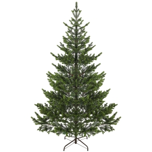 HOMCOM 6.5ft Artificial Sparse Christmas Tree with Steel Stand and 1933 Tips for Home Office Holiday
