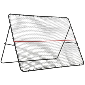 Soozier Soccer Rebounder Net, Adjustable and Foldable Multi-Sport Training Bounce Back Net, Target Goal for Soccer Practice and Training, 8.5' x 6.5'
