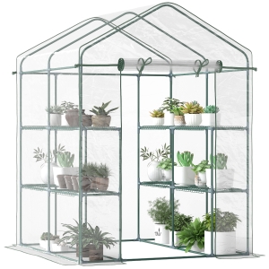 アンちゃんGREEN HOUSE ANGELES HOME 71 in. W x 40 in. D x 66 in. H Portable Outdoor