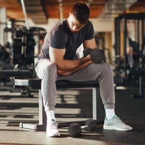 Soozier 2 x 45lbs Rubber Hex Dumbbells Weight Dumbbell Hand Weight Barbell for Body Fitness Training for Home Office Gym, Black