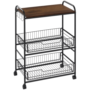 ココット3個セットとスタンド Amazon.com: Luxor ST-3 Stainless Steel Utility Cart, 3-Shelf
