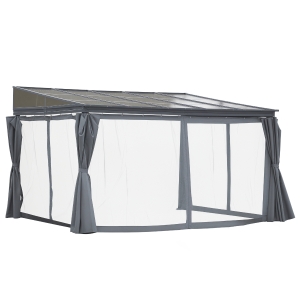 (gamon　unwound) Outsunny 6x4.5 Outdoor Lockable Storage Shed, Gray | Aosom.com