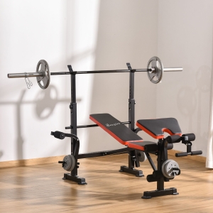Soozier Adjustable Weight Bench for Weight Lifting and Strength Training