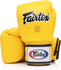 BGV1 Fairtex — Tight-Fit Muay Thai Sparring Gloves, All-Purpose Training Boxing Gloves with Shock-Absorbing Foam, 8–16 oz, Made in Thailand