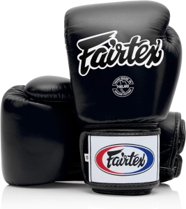 Fairtex BGV1 Muay Thai Training Gloves – Premium Leather, Ergonomic Fit (8–16 oz) for Men, Women & Kids