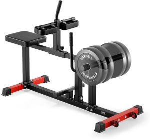 VEVOR Seated Calf Raise Machine, 440 LB Capacity Seated Calf Trainer with Adjustable Pads & Pulley, Heavy-Duty Lower Body Equipment (Fits 1/2"" Weight Plates)