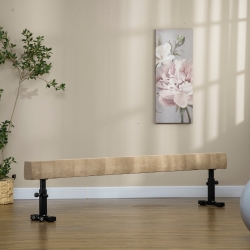 Soozier 7.5ft Adjustable Balance Beam, Gymnastics Beam with