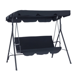 【SUN太郎様】専用　チェア 3 Outsunny Outdoor Patio 3 Seat Steel Canopy Cushioned Bench