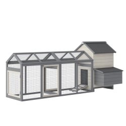 【専用】Coop MC 2枚 PawHut Deluxe Chicken Coop w/ Custom Double Run & Nesting